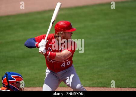 Photo: St. Louis Cardinals Harrison Bader and Cincinnati Reds Joey Votto  wear high socks - SLP2018083113 