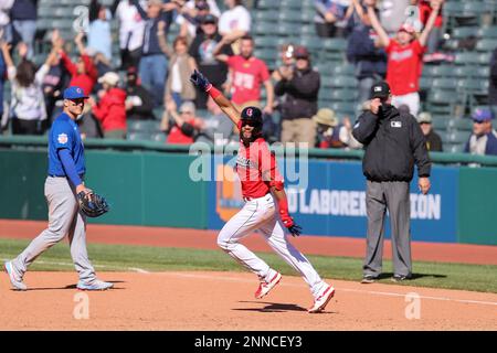 Amed Rosario's hit in 10th gives Indians 2-1 win over Cubs