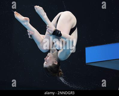 Great Britain's Andrea Spendolini-Sirieix in action in the