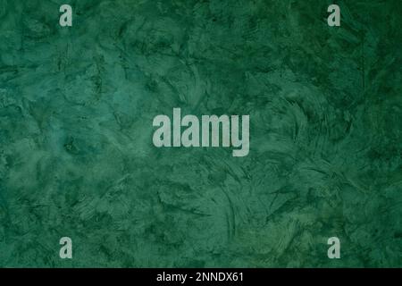 Abstract green wall texture. Dirty wall background or wallpaper with copy space. Grunge gray texture with scratches. Distressed grey grunge seamless t Stock Photo