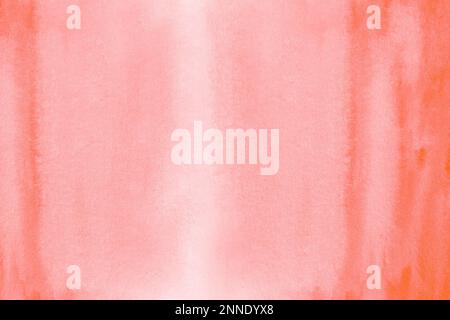 Red abstract watercolor texture background for design. Ink painted high resolution seamless backdrop. Watercolor brush strokes on canvas. Copy space f Stock Photo