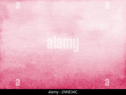 Pink watercolor gradient texture with soft artistic tones, perfect background for creative design needs. Stock Photo