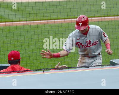 Nick Maton hilariously details emergency toilet trip right before Phillies  walk-off RBI