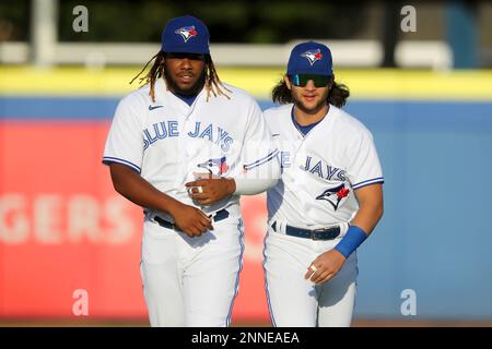 NIB DUNEDIN BLUE JAYS VLADIMIR GUERRERO JR & SR DUAL