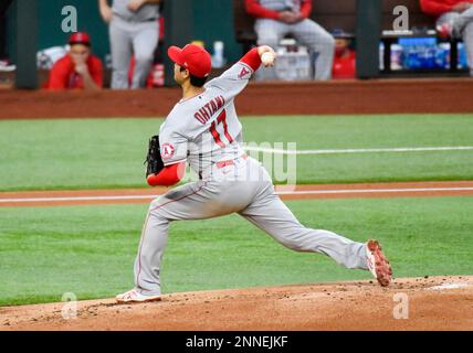 Angels' Shohei Ohtani becomes first pitcher since Babe Ruth to start game  while leading MLB in homers