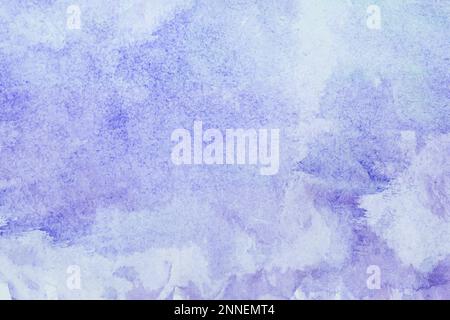 Light violet abstract watercolor texture background for design. Oil painted high resolution seamless texture. Ink backdrop. Brushstrokes on canvas. Pa Stock Photo