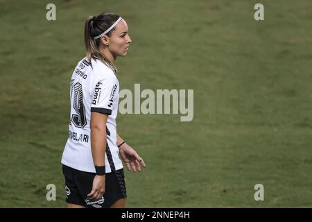 Giovanna Crivelari (#19 Corinthians) during the Campeonato Paulista Feminino  football match between Corinthians x Santos at Parque Sao Jorge in Sao  Paulo, Brazil. Richard Callis/SPP Credit: SPP Sport Press Photo. /Alamy Live