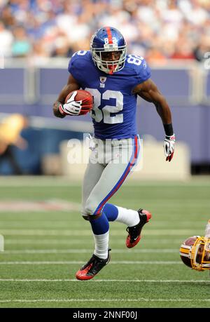 New York Giants #82 Wide Receiver Mario Manningham on a touchdown. The New  York Giants defeated the Oakland Raiders 44-7 at Giants Stadium in  Rutherford, New Jersey. (Credit Image: © Anthony Gruppuso/Southcreek