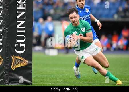 Olimpico Stadium, Rome, Italy Hugo Larsson of Eintracht Frankfurt