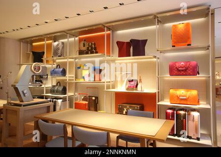 Louis Vuitton Store in Ginza district, Tokyo, Japan Stock Photo - Alamy