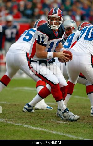 24 Nov 2002: Drew Bledsoe of the Buffalo Bills during the Bills 31-13 loss  to the New York Jets at the Giants Stadium in New York, NY. (Icon  Sportswire via AP Images