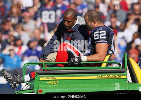 Buffalo Bills linebacker John DiGiorgio (52)during an NFL football game  against the New York Jets at Ralph Wilson Stadium in Orchard Park, N.Y.,  Sunday, Sept. 30, 2007. DiGiorgio, an undrafted free agent