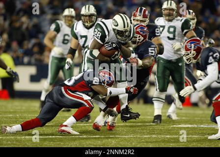 7 December 2003: Curtis Martin of the NY Jets during the Jets 17-6 loss to  the Buffalo Bills at Ralph Wilson Stadium in Orchard Park, NY. Mandatory  Credit: Jerome Davis /Icon SMI (Icon Sportswire via AP Images Stock Photo -  Alamy