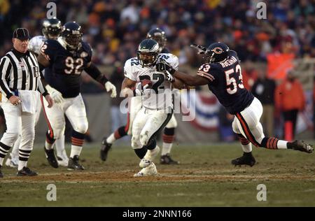 19 Jan 2002: Duce Staley of the Philadelphia Eagles during the