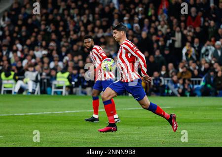 Stadium Santiago Bernabeu. 25th Feb, 2023. Madrid; Spain; Primera ...