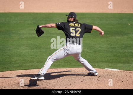 Pittsburgh Pirates game used spring training jersey, #52