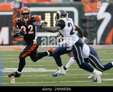 09 December 2007: Cincinnati Bengals Rudi Johnson (32) runs