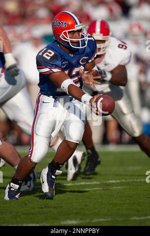 University of Florida Gators quarterback Chris Leak (12) during an NCAA