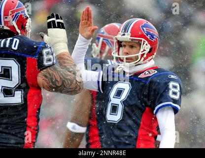 Indianapolis Colts punter Pat McAfee catches the football during warm ups  before the start of an NFL football game against the Seattle Seahawks in  Indianapolis, Sunday, Oct. 4, 2009. (AP Photo/Darron Cummings