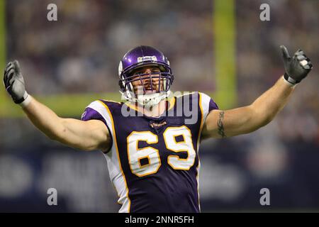 Jared Allen #69 of the Minnesota Vikings Stock Photo - Alamy