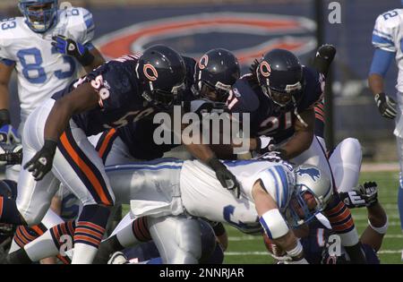 24 November 2002: Chicago Bears wide receiver Ahmad Merritt in the Chicago  Bears 20-17 win over the Detroit Lions in overtime at Memorial Stadium in  Champaign, Ill. (Icon Sportswire via AP Images