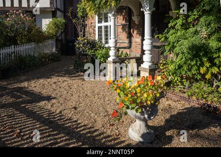 LINDFIELD, WEST SUSSEX/UK -OCTOBER 29 : View of buildings in the village of Lindfield West Sussex on October 29, 2018 Stock Photo