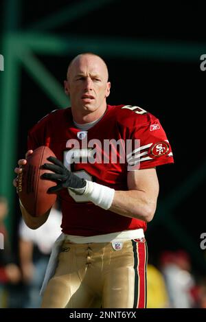 1 Dec 2002: Jeff Garcia of the San Francisco 49ers during the