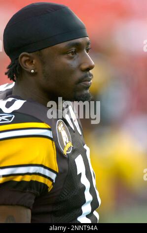 18 August 2007: Steelers WR Hines Ward (86). The Pittsburgh Steelers  defeated the Washington Redskins 12-10 in their preseason game at FedEx  Field in Landover, MD. (Icon Sportswire via AP Images Stock Photo - Alamy