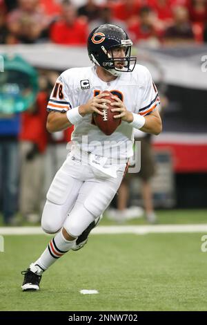 Chicago Bears QB Kyle Orton #18 during a game against the Atlanta Falcons  in an NFL football game in Atlanta on Sunday, Oct. 12, 2008. (AP Photo/John  Bazemore Stock Photo - Alamy