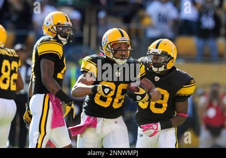 08 August, 2010: Pittsburgh Steelers HINES WARD (#86) smiling