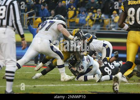 8 Dec 2002: Amos Zereoue of the Pittsburgh Steelers during the Steelers 24-7  loss to the Houston Texans at Heinz Field in Pittsburgh, PA. (Icon  Sportswire via AP Images Stock Photo - Alamy