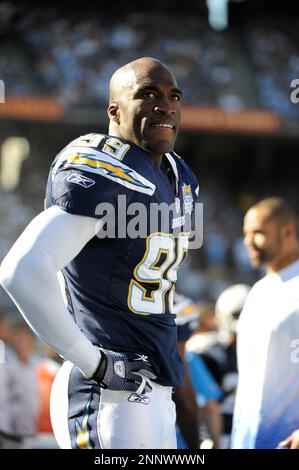 San Diego Chargers linebacker Kevin Burnett (99) during an NFL football  game against the Dallas Cowboys, Sunday, Dec. 13, 2009, in Arlington,  Texas. (AP Photo/Michael Thomas Stock Photo - Alamy