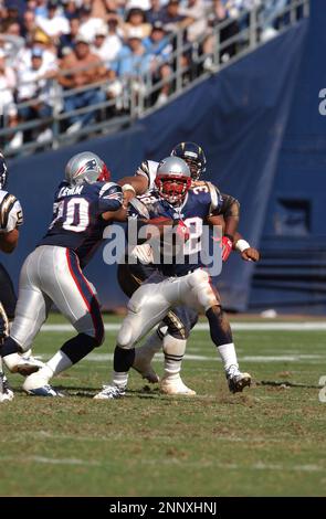 29 SEP 2002: New England Patriots Tom Brady during a game against