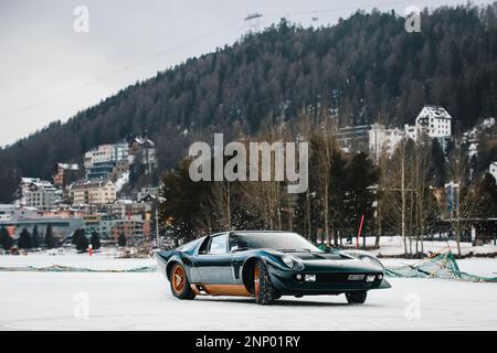 Lamborghini Miura during The ICE 2023 The International Concours