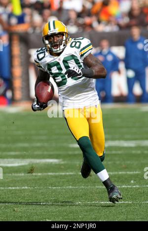 25 October 2009: Green Bay Packers Allen Barbre during the Packers game  against the Cleveland Browns in Cleveland, OH. (Icon Sportswire via AP  Images Stock Photo - Alamy