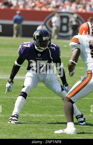 12 SEP 2004: Deion Sanders of the Baltimore Ravens during the