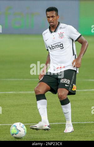 SÃO PAULO, SP - 10.03.2020: PALMEIRAS X GUARANÍ - The player Matías Viña,  from SE Palmeiras, in a game against the team of C Guaraní, during a match  valid for the second