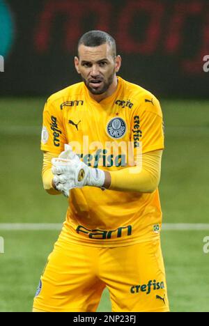 SÃO PAULO, SP - 10.03.2020: PALMEIRAS X GUARANÍ - The player Matías Viña,  from SE Palmeiras, in a game against the team of C Guaraní, during a match  valid for the second