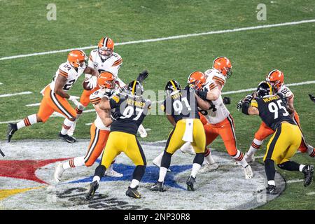 Cleveland Browns Nick Chubb vs. Pittsburgh Steelers, January 10, 2021 