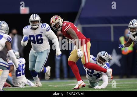 Dallas Cowboys vs. San Francisco 49ers. NFL match poster. Two