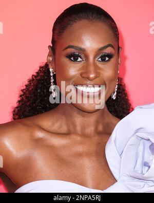 Pasadena, United States. 25th Feb, 2023. PASADENA, LOS ANGELES, CALIFORNIA, USA - FEBRUARY 25: Issa Rae arrives at the 54th Annual NAACP Image Awards held at the Pasadena Civic Auditorium on February 25, 2023 in Pasadena, Los Angeles, California, United States. (Photo by Xavier Collin/Image Press Agency) Credit: Image Press Agency/Alamy Live News Stock Photo