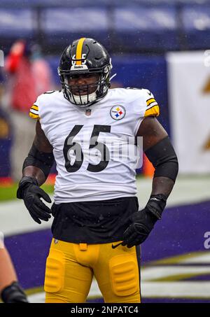 Pittsburgh Steelers offensive tackle Alejandro Villanueva (78) and Jerald  Hawkins (65) battle during an NFL football training camp practice in  Latrobe, Pa., Saturday, July 27, 2019. (AP Photo/Keith Srakocic Stock Photo  - Alamy