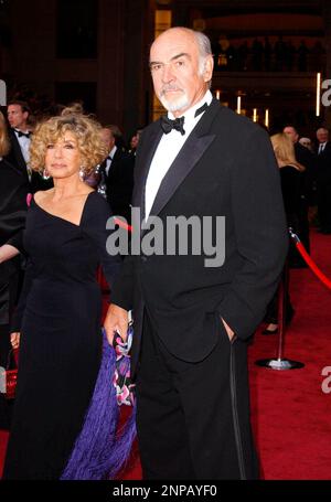 Sean Connery Scottish Actor With Hands In The Air Stock Photo - Alamy