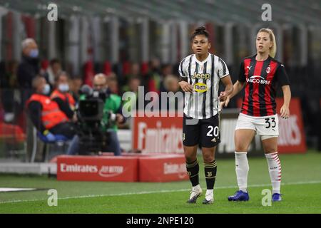 Francesca Vitale (AC Milan) during AC Milan vs ACF Fiorentina femminile,  Italian football Serie A Women mat - Photo .LiveMedia/Francesco Scaccianoce  Stock Photo - Alamy