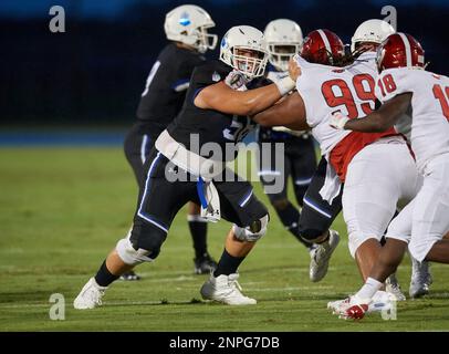 IMG Academy Ascenders center Ethan Lang (56) during a game against