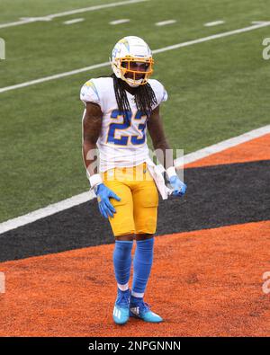 September 13, 2020: A.J. Green #18 of the Cincinnati Bengals warms up  before NFL football game action between the Los Angeles Chargers and the  Cincinnati Bengals at Paul Brown Stadium on September