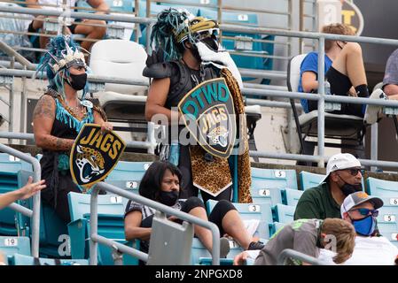 JACKSONVILLE, FL - SEPTEMBER 13: Jacksonville Jaguars fans during