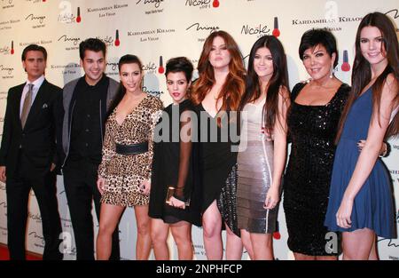 SEPTEMBER 8th 2020: 'Keeping Up With The Kardashians' will be coming to an end with the final season airing in early 2021. The popular reality television show aired for 20 seasons over 14 years on E! Entertainment Television. - File Photo by: zz/Raoul Gatchalian/STAR MAX/IPx 2011 12/15/11 Scott Disick, Robert Kardashian, Kim Kardashian, Kourtney Kardashian, Khloe Kardashian, Kendall Jenner, Kris Jenner and Kylie Jenner at the grand opening of 'Kardashian Khaos' at The Mirage Hotel and Casino. (Las Vegas, Nevada)
