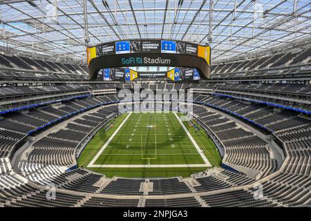 Sofi stadium, section 338, home of Los Angeles Rams, Los Angeles Chargers,  page 1