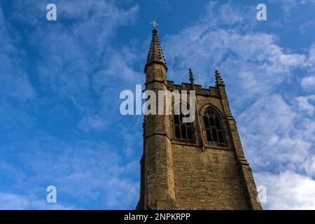 St. Chad's Church, Cheetham Hill, Manchester. Stock Photo